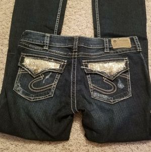 Silver Suki jeans